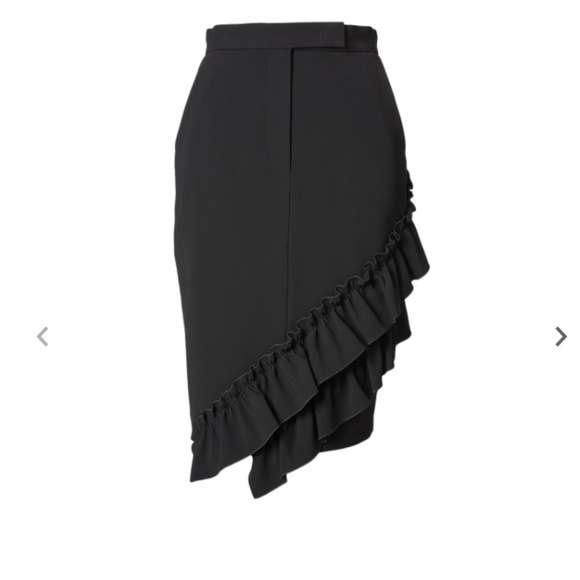 MaxMara Eles ruffled pencil skirt made in Italy - Picture 4 of 13